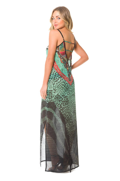 Africa Long Dress EXCHANGE THRIFT