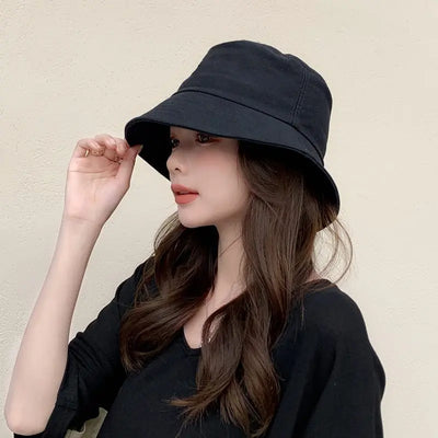 Solid Color Leisure Sun Hat Women’s null