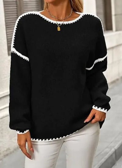 Cozy Pullover Sweater for Fall and Winter EXCHANGE THRIFT
